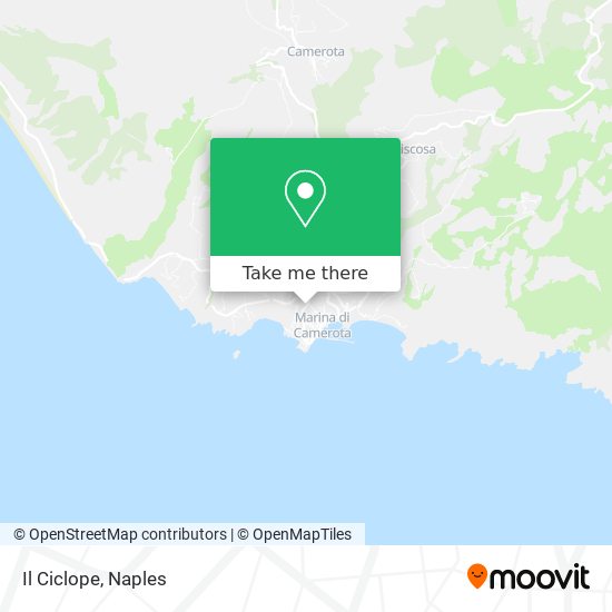 Il Ciclope map