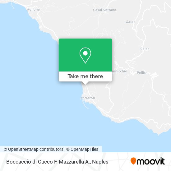 Boccaccio di Cucco F. Mazzarella A. map