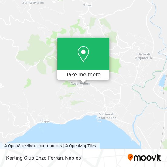 Karting Club Enzo Ferrari map