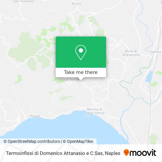 Termoinfissi di Domenico Attanasio e C.Sas map