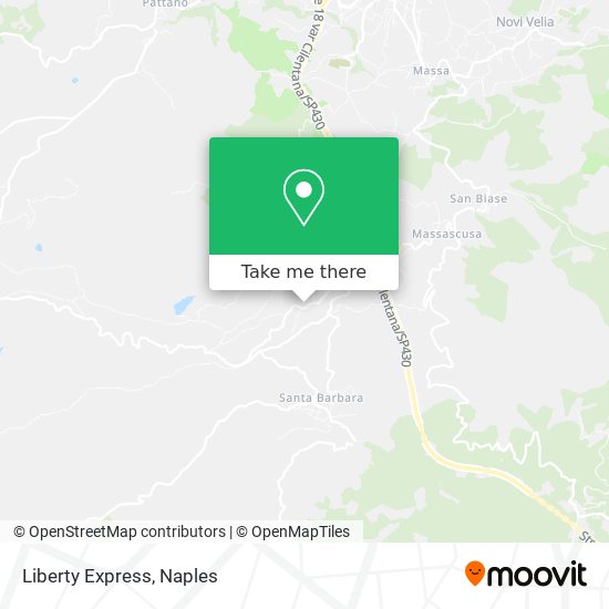 Liberty Express map