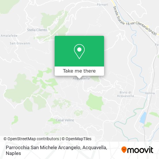 Parrocchia San Michele Arcangelo, Acquavella map