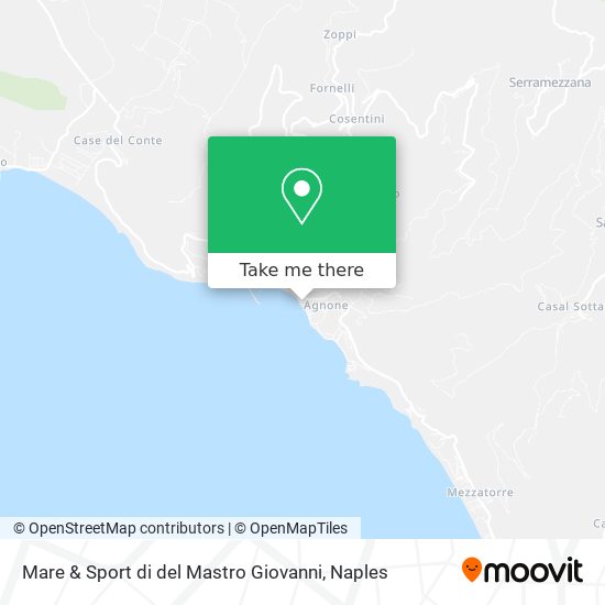 Mare & Sport di del Mastro Giovanni map
