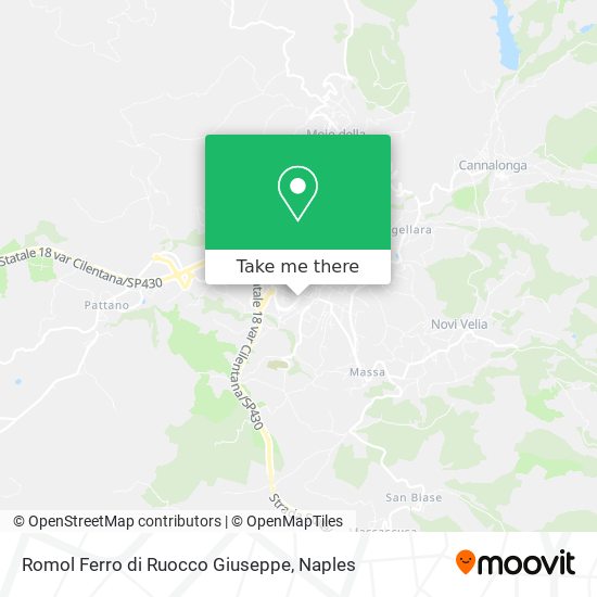 Romol Ferro di Ruocco Giuseppe map
