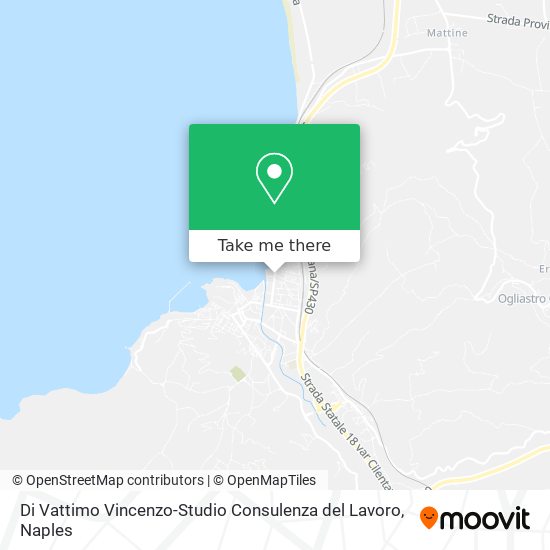 Di Vattimo Vincenzo-Studio Consulenza del Lavoro map