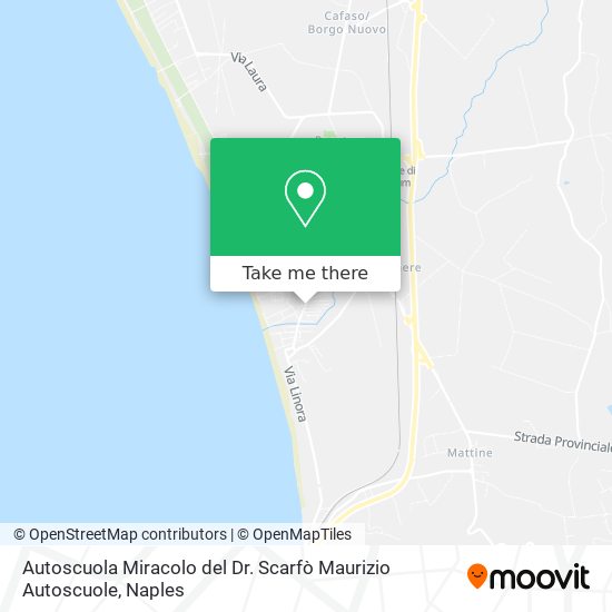 Autoscuola Miracolo del Dr. Scarfò Maurizio Autoscuole map