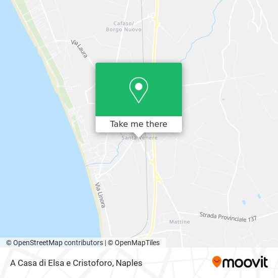 A Casa di Elsa e Cristoforo map