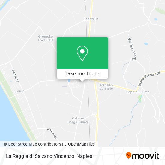 La Reggia di Salzano Vincenzo map