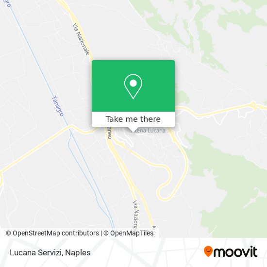 Lucana Servizi map
