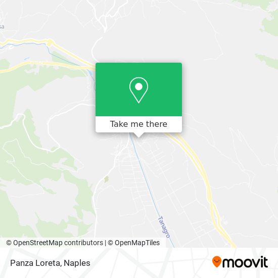 Panza Loreta map