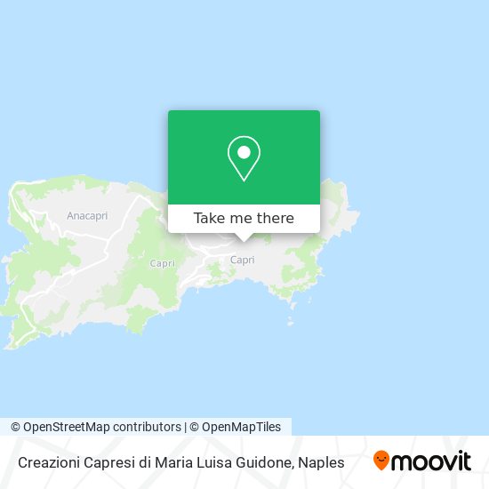 Creazioni Capresi di Maria Luisa Guidone map