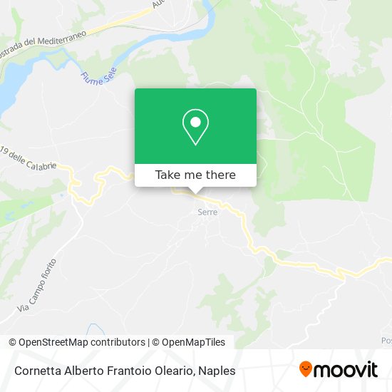 Cornetta Alberto Frantoio Oleario map
