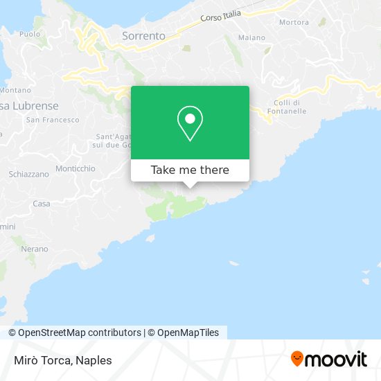 Mirò Torca map
