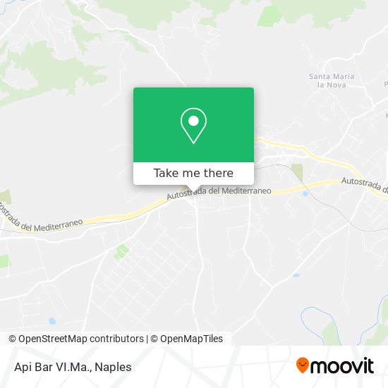 Api Bar VI.Ma. map