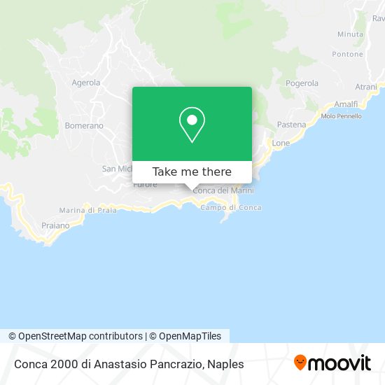 Conca 2000 di Anastasio Pancrazio map