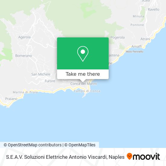 S.E.A.V. Soluzioni Elettriche Antonio Viscardi map