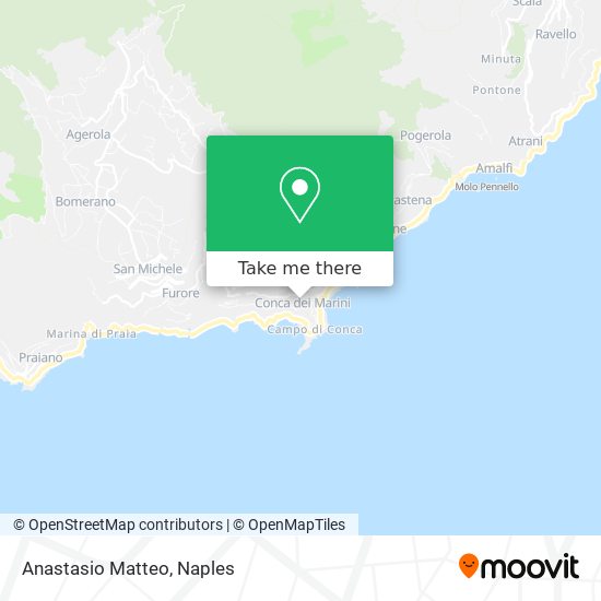 Anastasio Matteo map