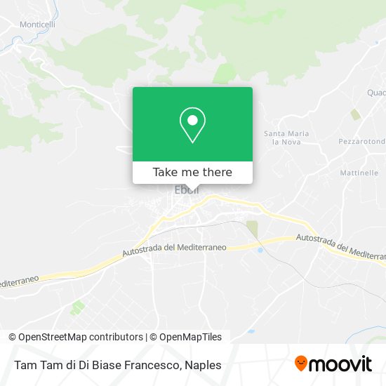 Tam Tam di Di Biase Francesco map