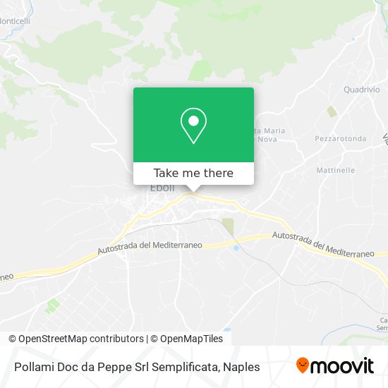 Pollami Doc da Peppe Srl Semplificata map