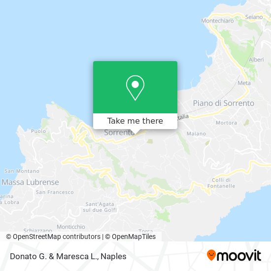 Donato G. & Maresca L. map