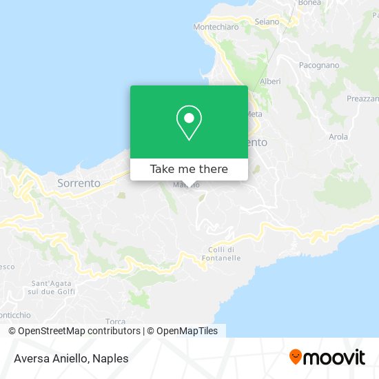 Aversa Aniello map