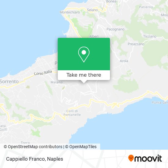 Cappiello Franco map