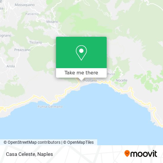 Casa Celeste map