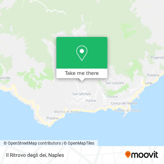 Il Ritrovo degli dei map