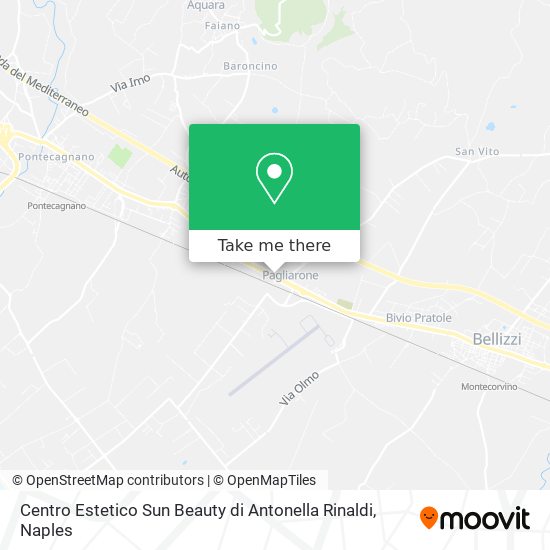 Centro Estetico Sun Beauty di Antonella Rinaldi map