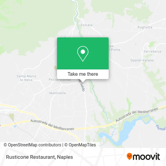 Rusticone Restaurant map
