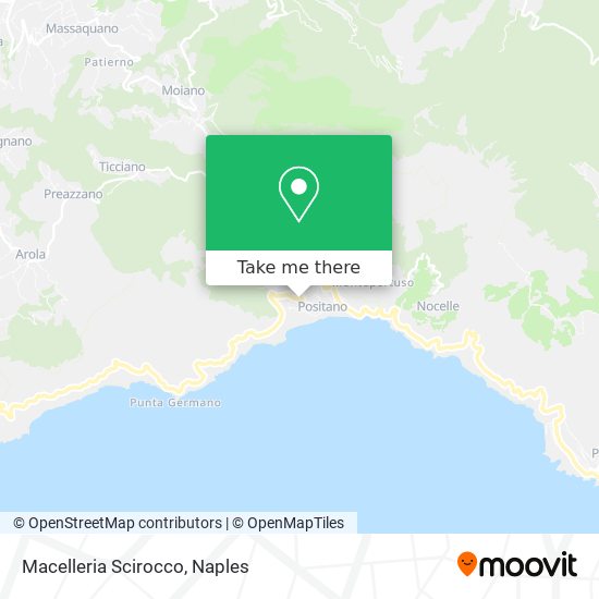 Macelleria Scirocco map