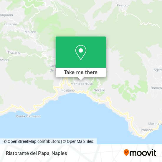 Ristorante del Papa map