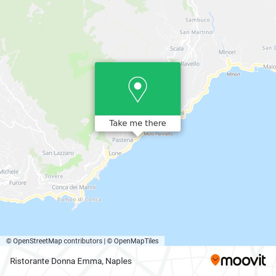Ristorante Donna Emma map