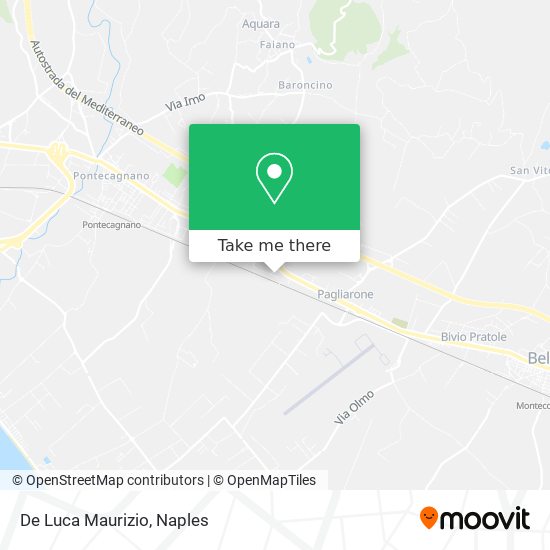 De Luca Maurizio map