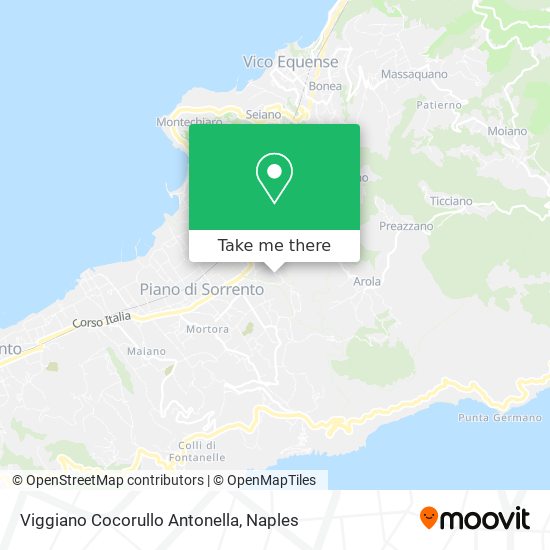 Viggiano Cocorullo Antonella map