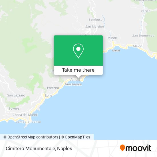 Cimitero Monumentale map