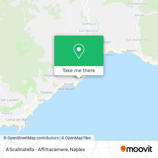 A'Scalinatella - Affittacamere map