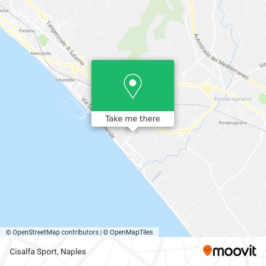 Cisalfa Sport map