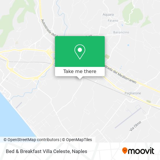 Bed & Breakfast Villa Celeste map