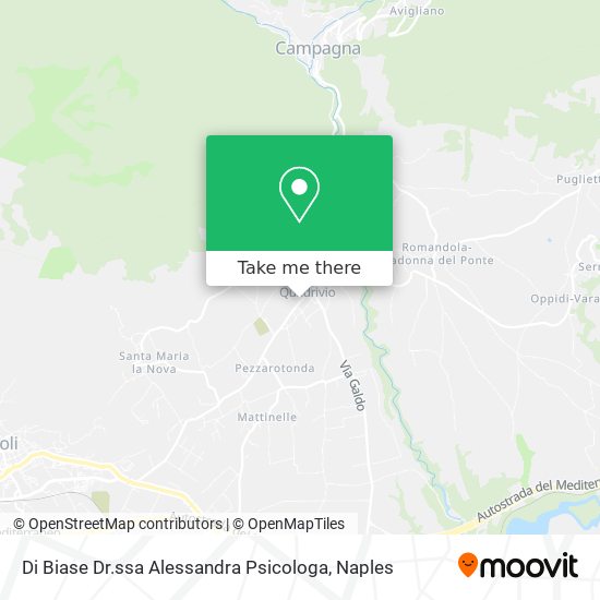 Di Biase Dr.ssa Alessandra Psicologa map