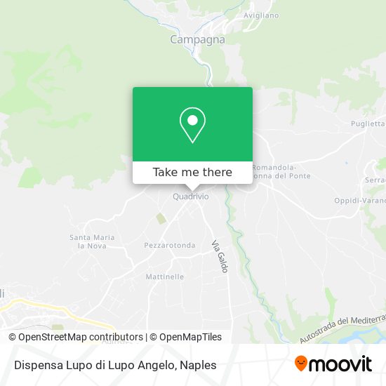 Dispensa Lupo di Lupo Angelo map