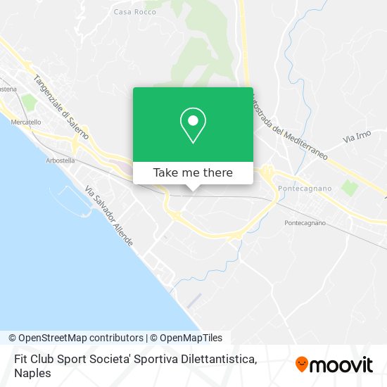 Fit Club Sport Societa' Sportiva Dilettantistica map