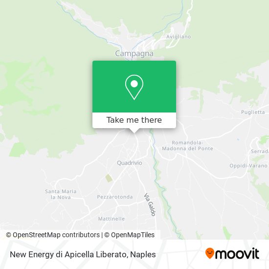New Energy di Apicella Liberato map