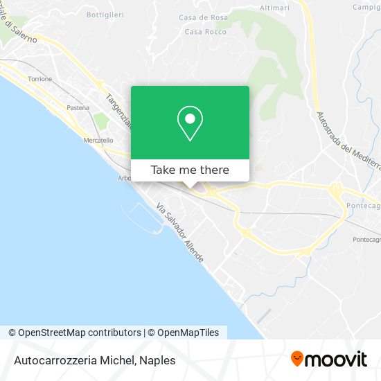 Autocarrozzeria Michel map
