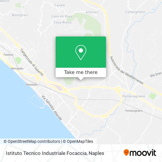 Istituto Tecnico Industriale Focaccia map