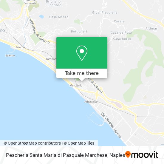 Pescheria Santa Maria di Pasquale Marchese map