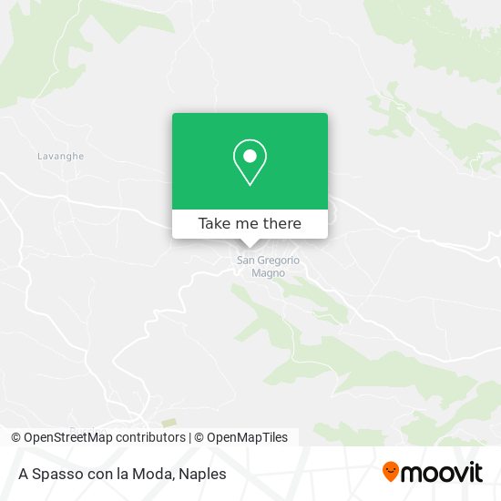 A Spasso con la Moda map