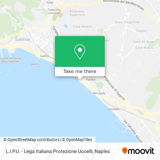 L.I.P.U. - Lega Italiana Protezione Uccelli map