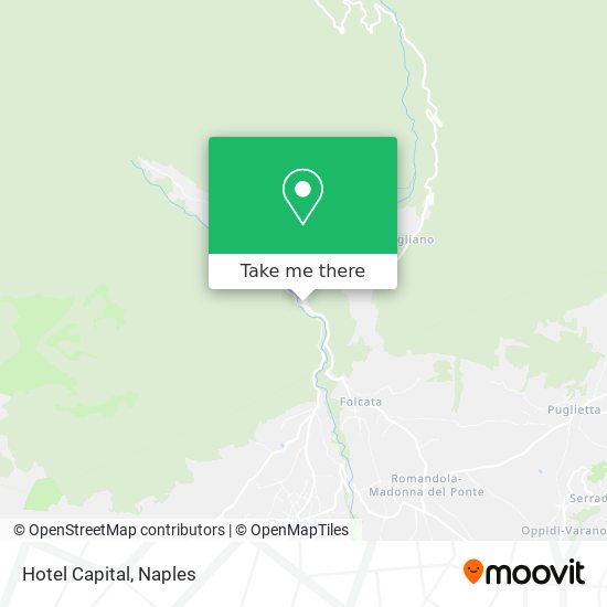 Hotel Capital map