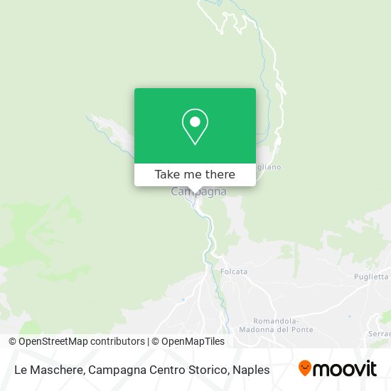 Le Maschere, Campagna Centro Storico map